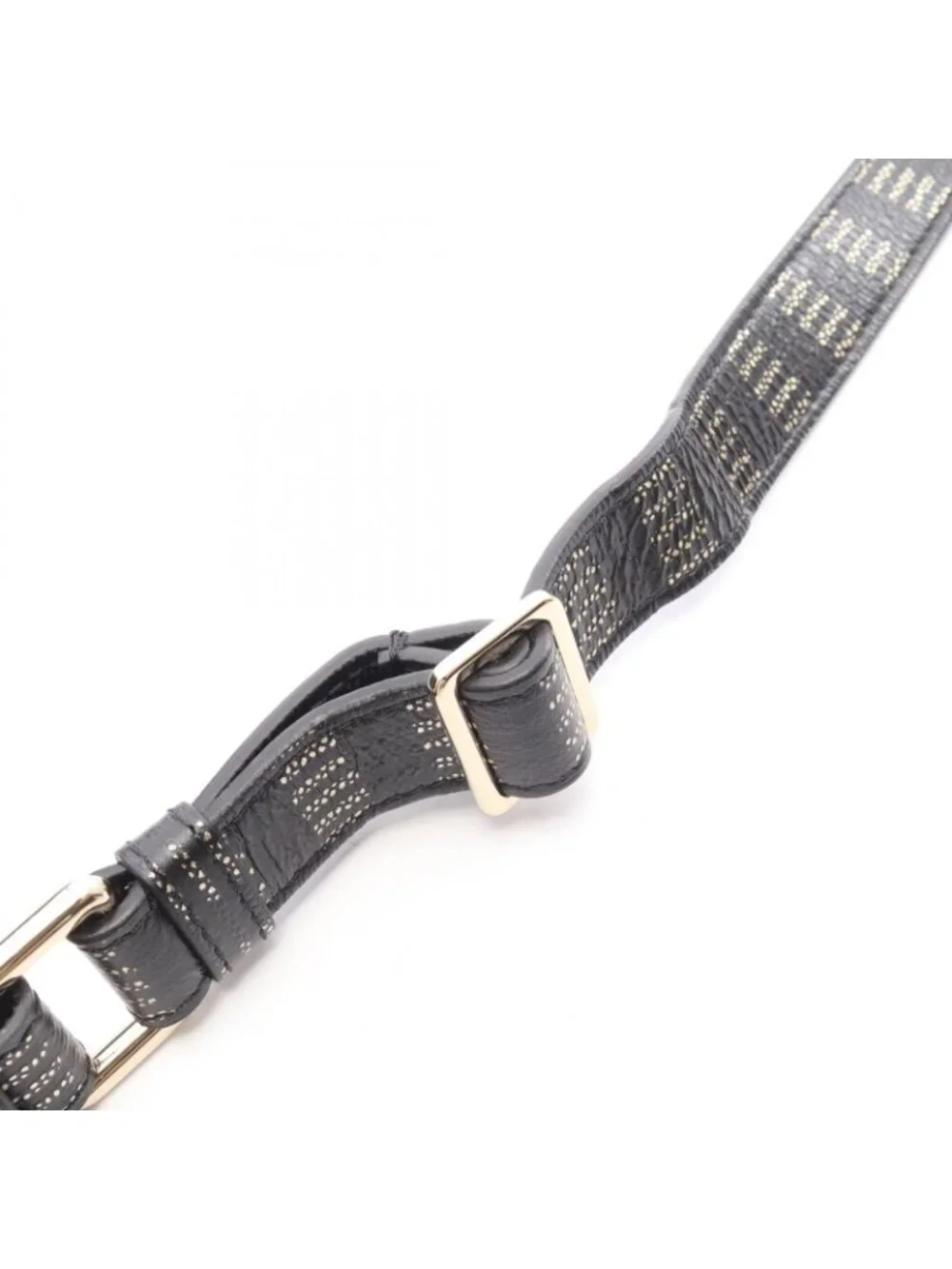 Chanel Waist Bag Quilted Black Gold Silver Leather Chain